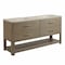James Martin Vanities Lucian 72" Double Vanity, Pebble Oak, w/ 3 CM Tajnar Eclos Top w/FreePower Wireless Charger D704-V72-PBO-FTJR - alternate 5