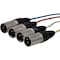Monoprice CHANNEL-4 XLR M/XLR F SNAKE CABLE 20F 8767 - alternate 1