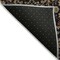 Homeroots 3' X 5' Black Brown And Red Floral Washable Indoor Outdoor Area Rug 604577 - alternate 4