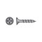 Hillman Drywall Screws No. 6 X 1" L Phillips Black Phosphate, 100PK 42400 - alternate 8