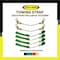 Tie 4 Safe 8 Point Roll Back Tie Down Kit w/ Chain Ends for Car Hauler Carrier Tow Truck. Green RT04CK-715-516-8P-14-GR - alternate 3