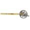 Kingston Brass Front Mount Toilet Tank Lever with Knurled Handle, Brushed Nickel KTRNK8 - alternate 1