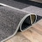 World Rug Gallery Contemporary Modern Geometric Boxes Design Non-Slip Area Rug 8 ft Round Gray 506GRAY8RND - alternate 4
