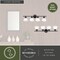 Vaxcel Huntley 4 Light Bronze Farmhouse Schoolhouse Bathroom Vanity Fixture W0172 - alternate 4
