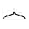 Nahanco 17in Clear Plastic Jumbo Weight Shirt Hanger, 100PK 405 - alternate 4