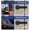 Wrightmaster 6.3 in Matte Black Fingerprint Biometric Smart Door Handle ZR-25A1-BLACK - alternate 5