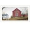 Homeroots The Quilt Barn 4 White Framed Print Wall Art 406416 - alternate 1