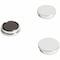 U Brands High-Intensity Board Magnets, Circles, Silver, 1.25, 10PK 5163U00-12 - alternate 1
