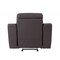 Homeroots 41" Brown Fascinating Leather Reclining Chair 329543 - alternate 7