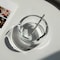Basicwise Elegant Glass Round Portable and Modern Ashtray - Perfect for Smokers and as a Decorative QI004716 - alternate 7