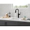 Delta Renaldi Single Handle Pull-Down Bar / Prep Faucet Matte Black 9984-BL-DST - alternate 5