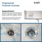 Wrightmaster 30 in. Drop-In Single Bowl 20 Gauge Silver Stainless Steel Kitchen Sink with Drain and Hook ZOR-01D-302208 - alternate 5