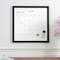 Martha Stewart Everette 18in. x 18in. Magnetic Calendar Dry Erase Board w/Blk Frame, w/Dry Erase Mrkr and 2 Mgnts BR-PM-MWP-4545-BK-MS - alternate 6