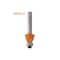 Cmt COMBINATION TRIMMER BIT D=11/16inx3/8in A=22 Degrees S=1/4in 809.023.11 - alternate 4