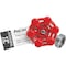 Proline Series ProLine Chrome Plated Brass 1/2'' MIP x 3/4'' MHT 12'' Frost Free Sillcock 104-405 - alternate 2