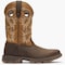 Georgia Boot Carbo-Tec FLX, Waterproof Western Work Boot, 7.5 M, 11 in Height, Brown/Orange GB00671 - alternate 1