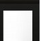 Homeroots 71" Black Wood Mirrored Two Door Combo Dresser 617970 - alternate 7