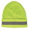 Ergodyne Lime Reflective Beanie with UBCI 6803ZI - alternate 2