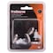 Prosource Furniture Glide, Plastic/Steel, Silver, Nickel Plated, 1-1/16 x 1-1/16 x 1-7/16 in Dimensions FE-S506-PS - alternate 2