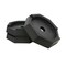 Snappad TRAILER JACK ACCESSORIES Rubber; Fits 8 Inch Round Jack Foot; Black; 10 Inch Diameter; Set Of 3 RV8SP3 - alternate 2