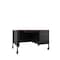 Hirsh Mobile Right-Hand Single Pedestal File Office Desk W/ Round Corner T-Mold Top, 30 in D X 29.5 in H 22646 - alternate 1