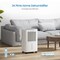 Edendirect 34 pt. 2,500 sq. ft. Energy Star Dehumidifier with 0.53 Gal Bucket and Continuous Drain, in White ZRPD14ES - alternate 6