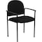 Flash Furniture Black Fabric Stack Chair BT-516-1-BK-GG - alternate 1