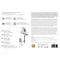 Boston Harbor Lavatory Faucet, 1.2 gpm, 1-Faucet Handle, 3-Faucet Hole, Metal/Plastic, Chrome Plated TQ-F4510042CP - alternate 3