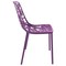 Leisuremod Modern Devon Aluminum Chair, Purple, 2PK DC23PU2 - alternate 7