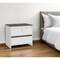 Homeroots 22" Wood Two Drawer Nightstand 477905 - alternate 3