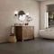 James Martin Vanities Brookfield 48 in. Single Vanity, Pecan w/ 3 CM Victorian Silver Silestone Top 547-V48-PCN-3VSL - alternate 5