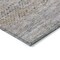 Homeroots 5' X 8' Linen And Gray Striped Washable Indoor Outdoor Area Rug 615669 - alternate 4