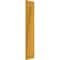 Ekena Millwork True Fit PVC, Two Board Joined Board-n-Batten Shutters w/Z-Bar, Turmeric , 10 3/4W x 42H, PR TFP102BBF11X042TU - alternate 8