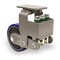 Hamilton Aerospace Spring Loaded Forge Master Swivel Caster, 12" x 3" Ergo-Glide Polyurethane Cast Iron Wheel S-AEZFFM-12SPB - alternate 1