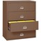 Fireking 4 Drawer, 1 Hr Fire & Impact Rated, 44" Wide Lateral Tan 4-4422-CTN - alternate 3