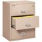 Fireking 3 Drawer, 1 Hr Fire & Impact Rated, 31" Wide Lateral Champagne 3-3122-CCH - alternate 3