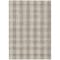 Homeroots 5' X 8' Beige And Brown Plaid Washable Indoor Outdoor Area Rug 595458 - alternate 5