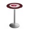 Holland Bar Stool Co 36" Stainless Steel Indian Motorcycle Pub Table, 36" dia. Top L214S3636Indn-HD - alternate 1