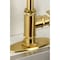 Kingston Brass Single-Handle Bar Faucet, Brushed Brass KSD8507NX - alternate 6
