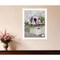 Homeroots Fresh Garden Basket White Framed Print Wall Art 530173 - alternate 4