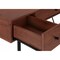 Homeroots 47" Brown and Black Computer Desk With Three Drawers 489912 - alternate 7