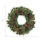 Homeroots 32" Green And Brown Christmas Pine And Pinecone Artificial Wreath 634625 - alternate 4