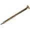 Do It Best No, 10 x 3-1/2'' Star Drive Flat Head Gold Construction Wood Screw, 52 Ct. 1 Lb. DIB200694 - alternate 2