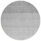 Homeroots 8' Gray And Light Gray Round Ombre Washable Indoor Outdoor Area Rug 595813 - alternate 8
