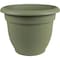 Bloem Self-Watering Planter, 6 in Dia, 6-1/2 in W, Round, Plastic, Living Green 20-56406 - alternate 2