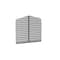 Arrow Storage Products 10 x 9 ft Charcoal Rear Wall Kit for Steel Carport ECL1009CCXR - alternate 1