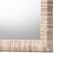 Bali & Pari Adino Bohemian Woven Natural Grasscloth Square Accent Mirror 255-14039-ZORO - alternate 3