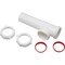 Keeney Mfg 1-1/2'' White Polypropylene End Outlet Tee 125WK - alternate 3