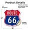 Signmission Route Marker Shield Sign Route 66, 12 Inch X 12 Inch, Vinyl Decal SHI-D-12-459 - alternate 4