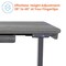 Motionwise Motionwise Electric Height Adjustable De, 24 in D X 48 in H, 48 in W X Wood and Steel, Gray SDG48CG - alternate 6